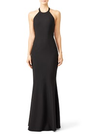 Black Sama Gown by Elizabeth and James