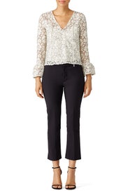 Ivory All Over Lace Top by Endless Rose