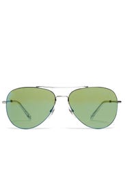 Green Aviator Sunglasses by Gucci