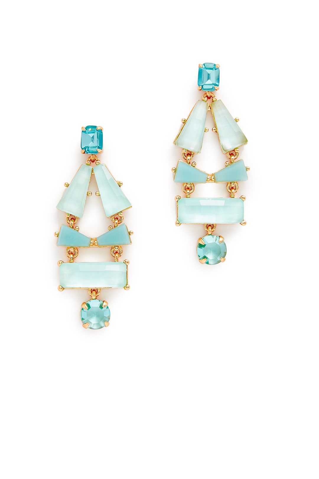 Aqua Geo Earrings by kate spade new york accessories