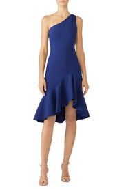 Blue Rollins Dress by LIKELY