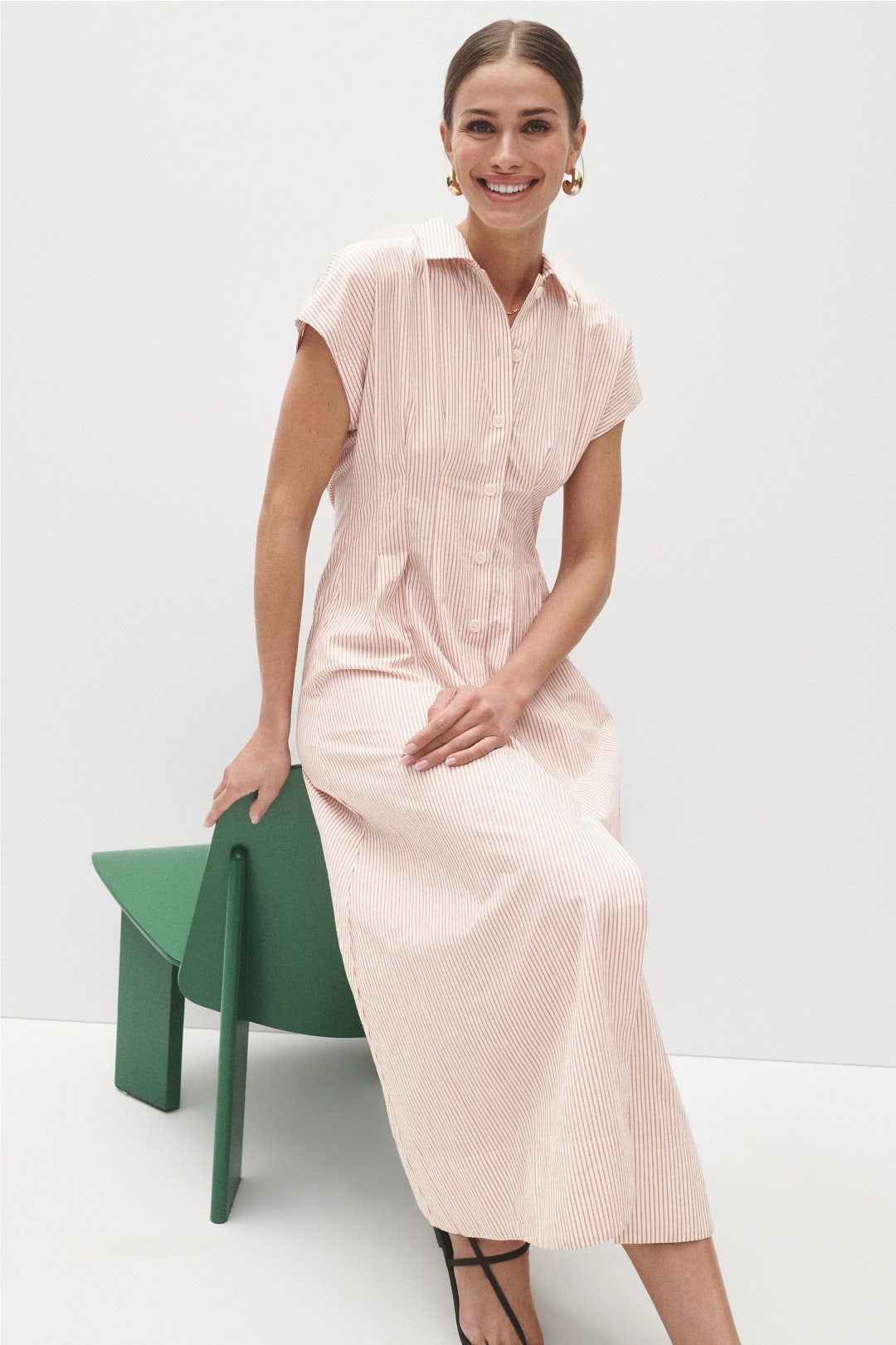 Nova Midi Shirt Dress by Marine Layer 0