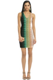 Riding Ombre Waves Dress by Missoni