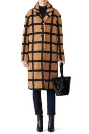 Berber Plaid Coat by NVLT