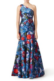 Parisian Poppy Gown by pamella by pamella roland