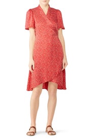 Dots Shiny Wrap Dress by byTiMo
