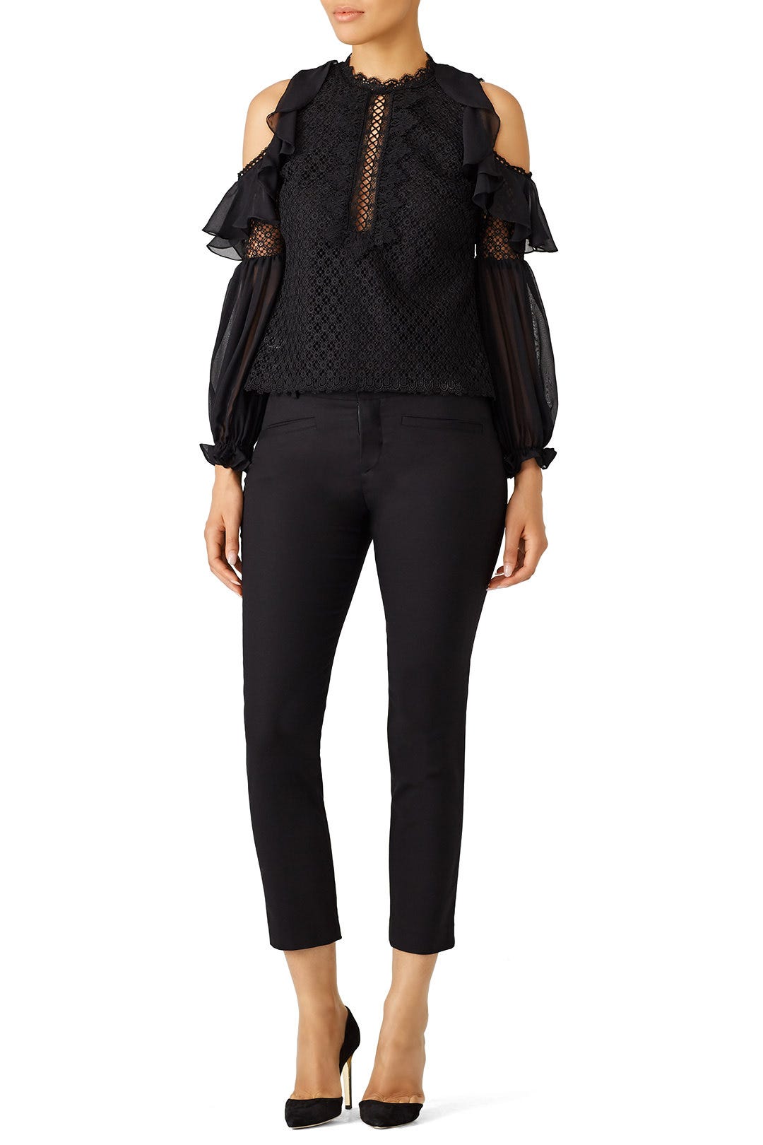 Black Pandora Top by AMUR 0