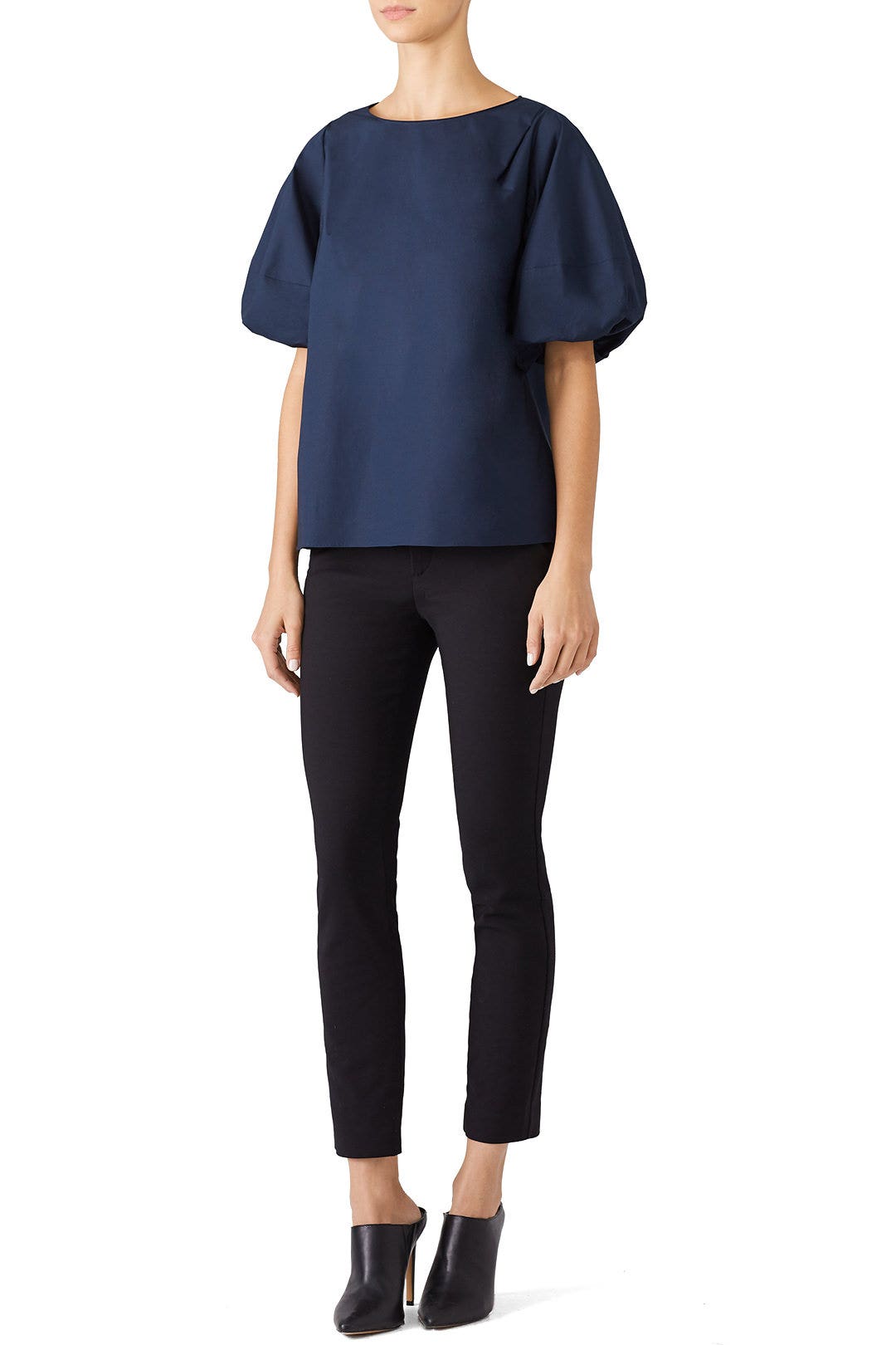 Navy Zanna Top by Amanda Uprichard 0