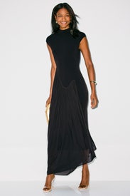 Francis Knit Combo Midi Dress by Et Ochs