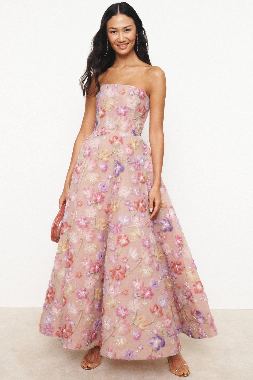 Vivian Floral Gown by Helsi 0