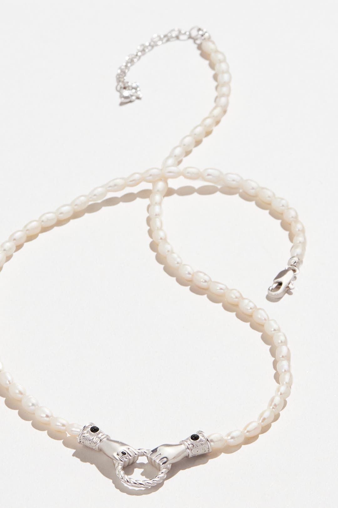 【MISSOMA】HARRIS REED ネックレス Missoma X Harris Reed In Good Hands Pearl Necklace - One