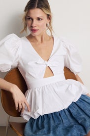 Puff Sleeve Bubble Top by ROTATE Birger Christensen