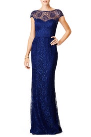 Shimmering Element Gown by Theia