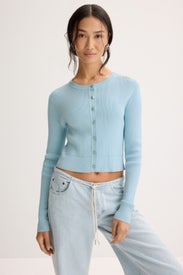 Zoe Classic Cropped Cardigan by Toccin