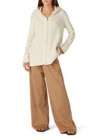 Oversized Zip-Up Sweater by Victor Alfaro x RTR