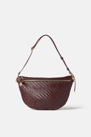 Large Woven Fanny Bag by Clare V.