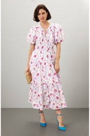 Floral Puff Sleeve Dress by Derek Lam 10 Crosby x RTR