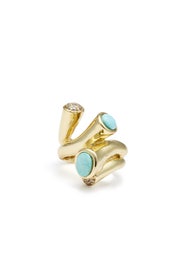 Gold Delia Ring by Elise M.