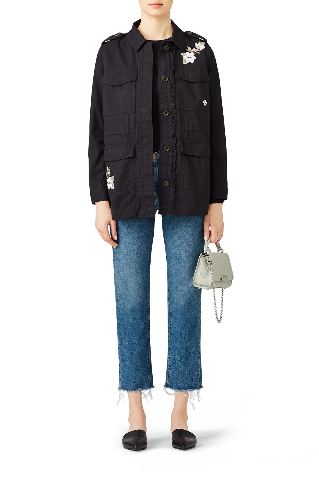 Floral Army Jacket by kate spade new york 0