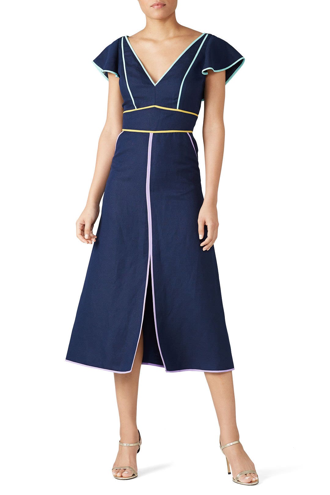Contrast Trim Dress by kate spade new york 0