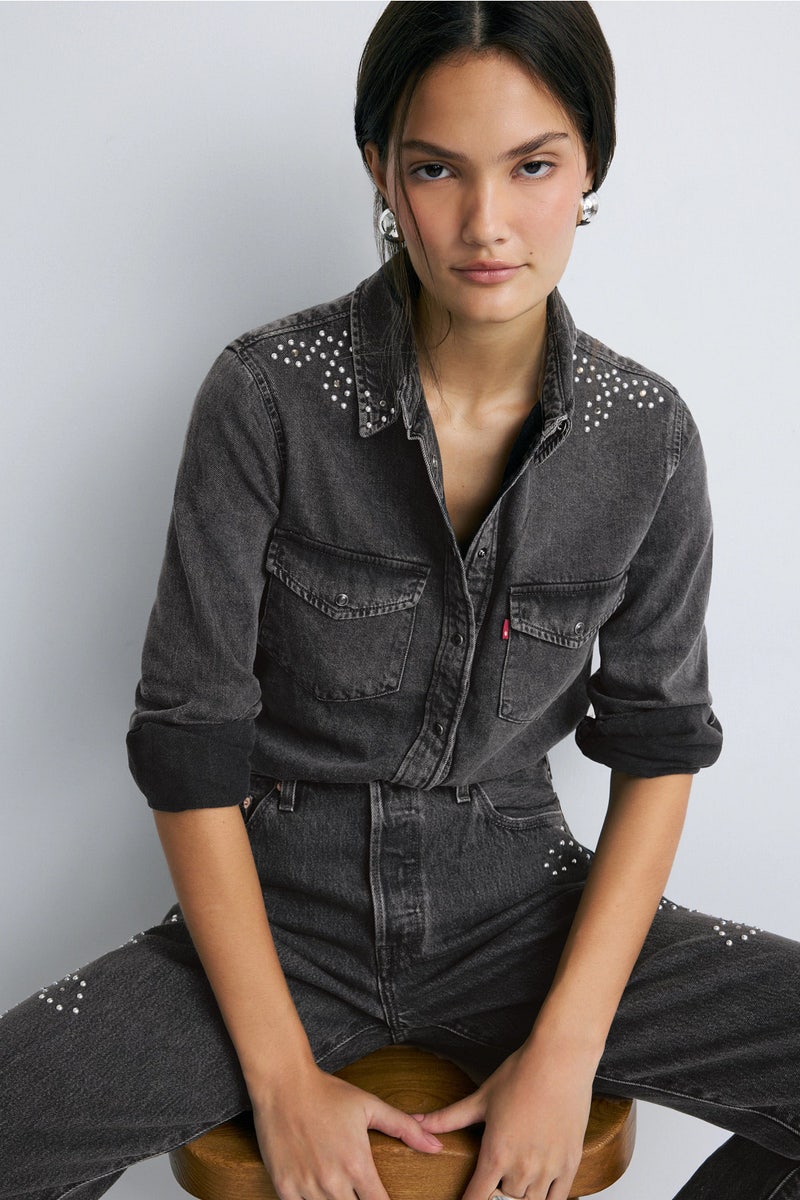 Studded Iconic Western Shirt by Levi's - Photo 0