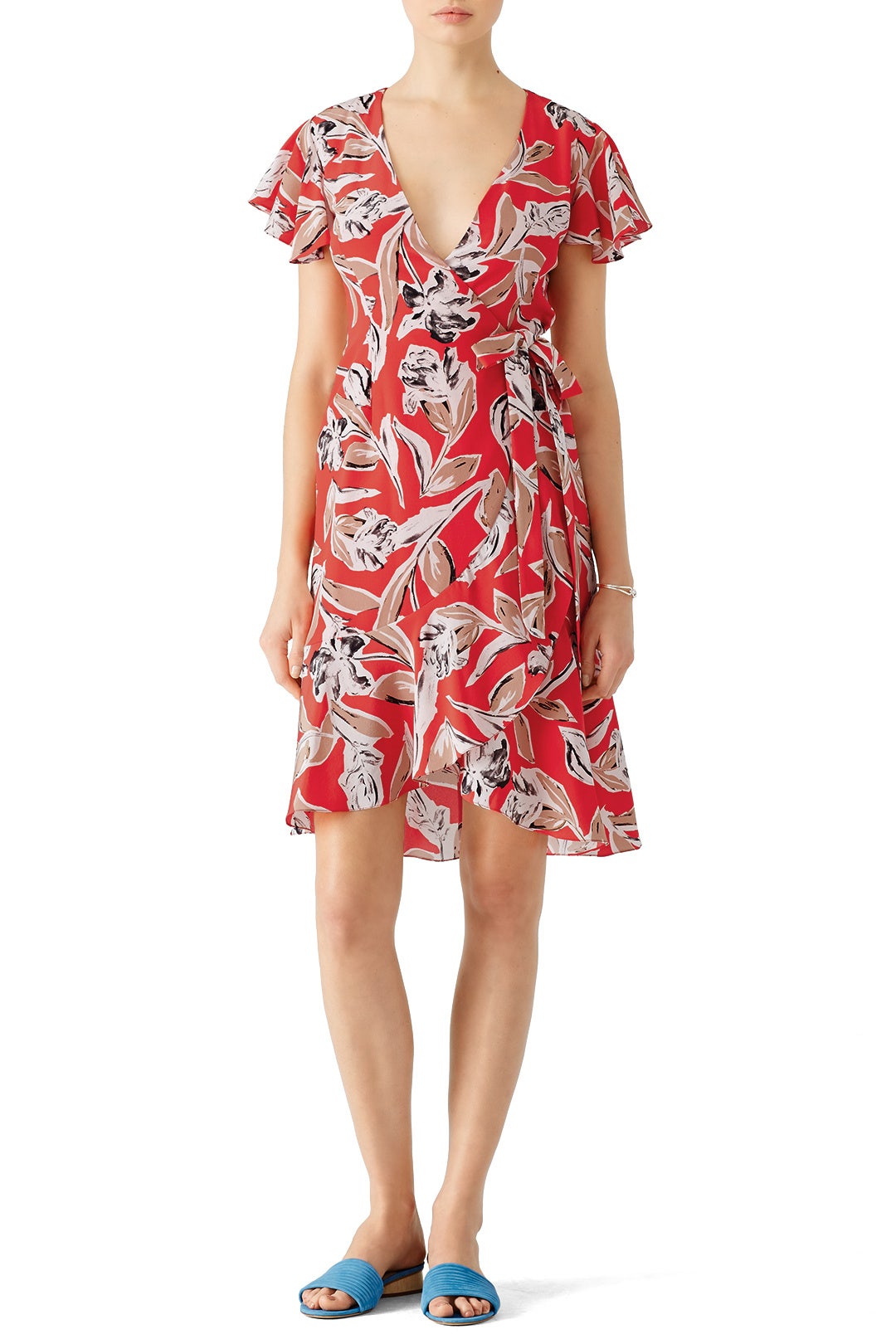 Red Lincoln Dress by Sachin & Babi 0