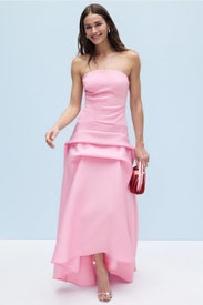 Pink Gaia Dress by TOJHÀ