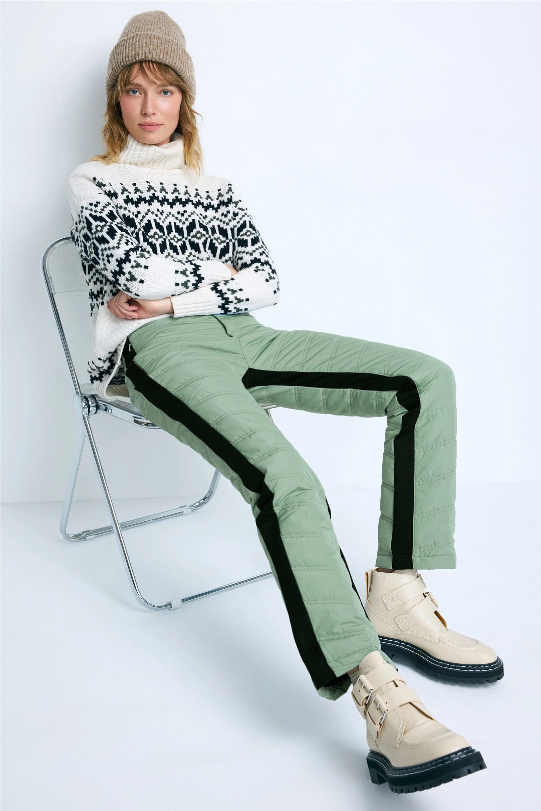 Kaja Quilted Pants by Alp N Rock 0