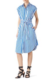 Wrap Button Down Dress by DEREK LAM
