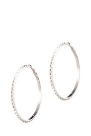 Pyramid Hoops by Eddie Borgo