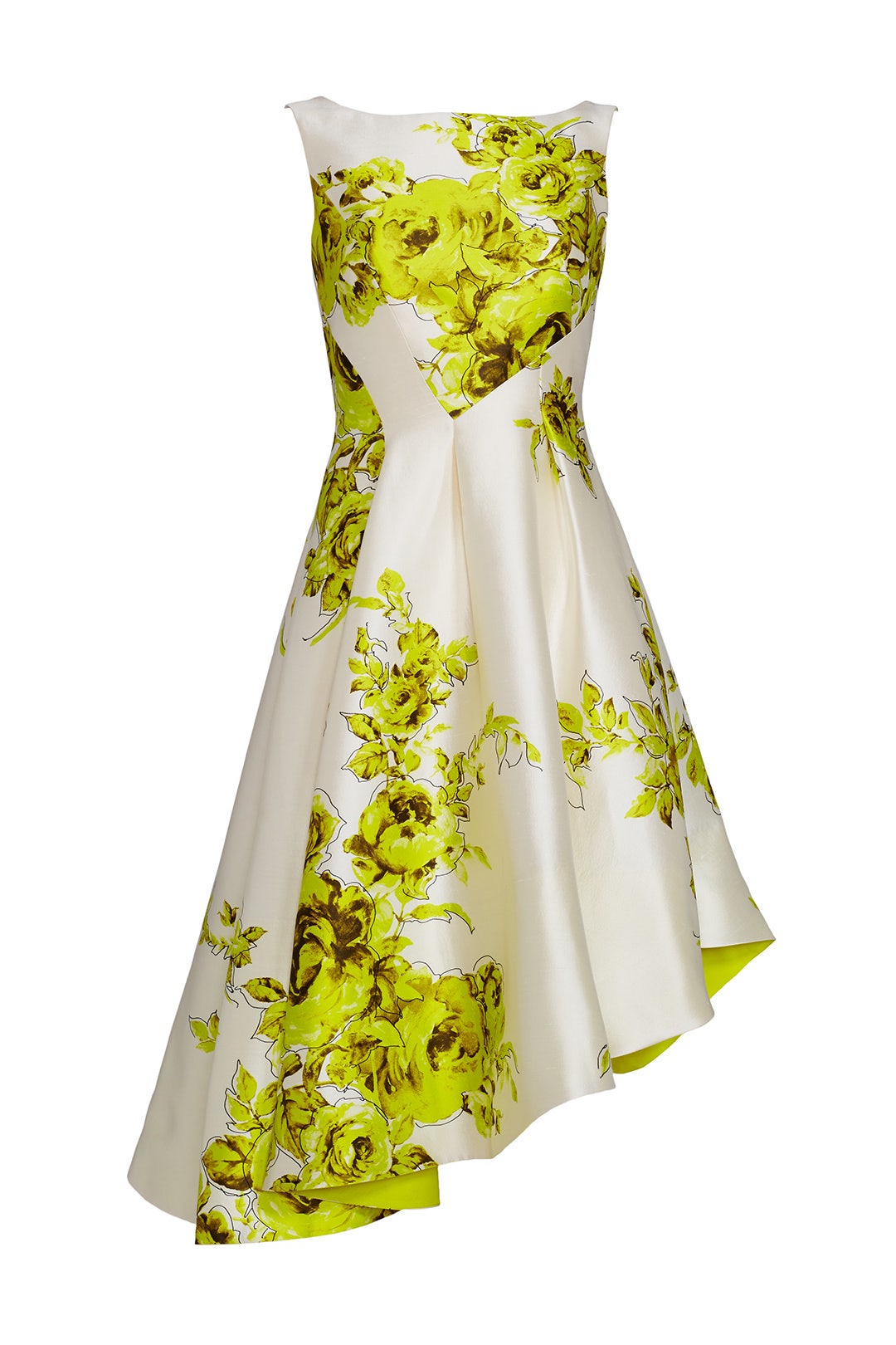 Sliding Floral Dress by Lela Rose 0