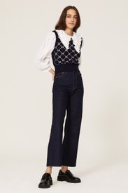 Milia Sweater Vest by Maje