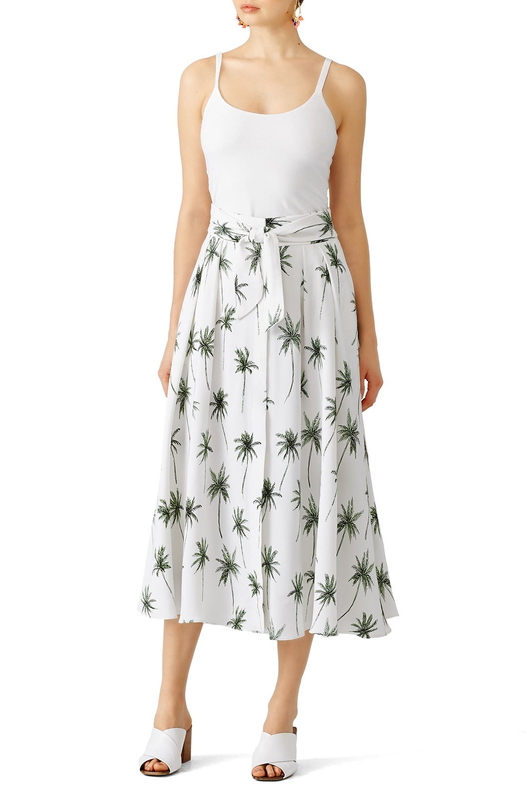 Jackie Palm Skirt by Milly 0