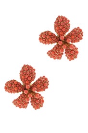 Floral Magnifica Earrings by Oscar de la Renta