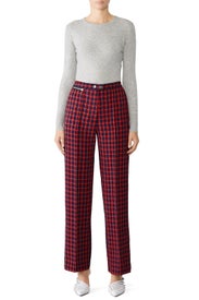 Plaid Tailored Pants by 3.1 Phillip Lim