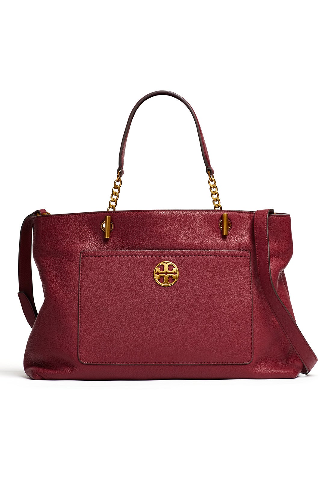 Garnet Chelsea Satchel by Tory Burch Accessories