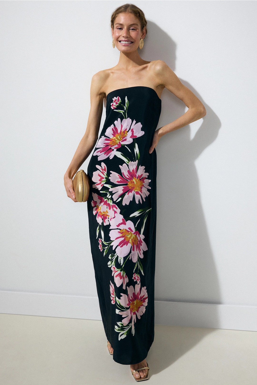 knee length dresses for ladies Bec and Bridge Colette Wrap Midi Dress in Print – Coco & Lola