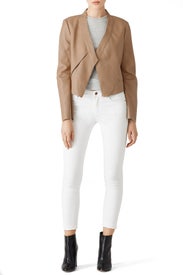 Camel Lloyd Jacket by BCBGMAXAZRIA