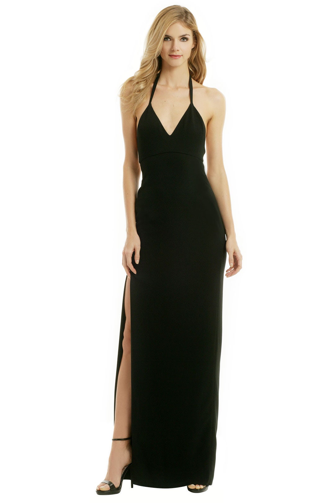 Sleek It Back Gown by Calvin Klein Collection
