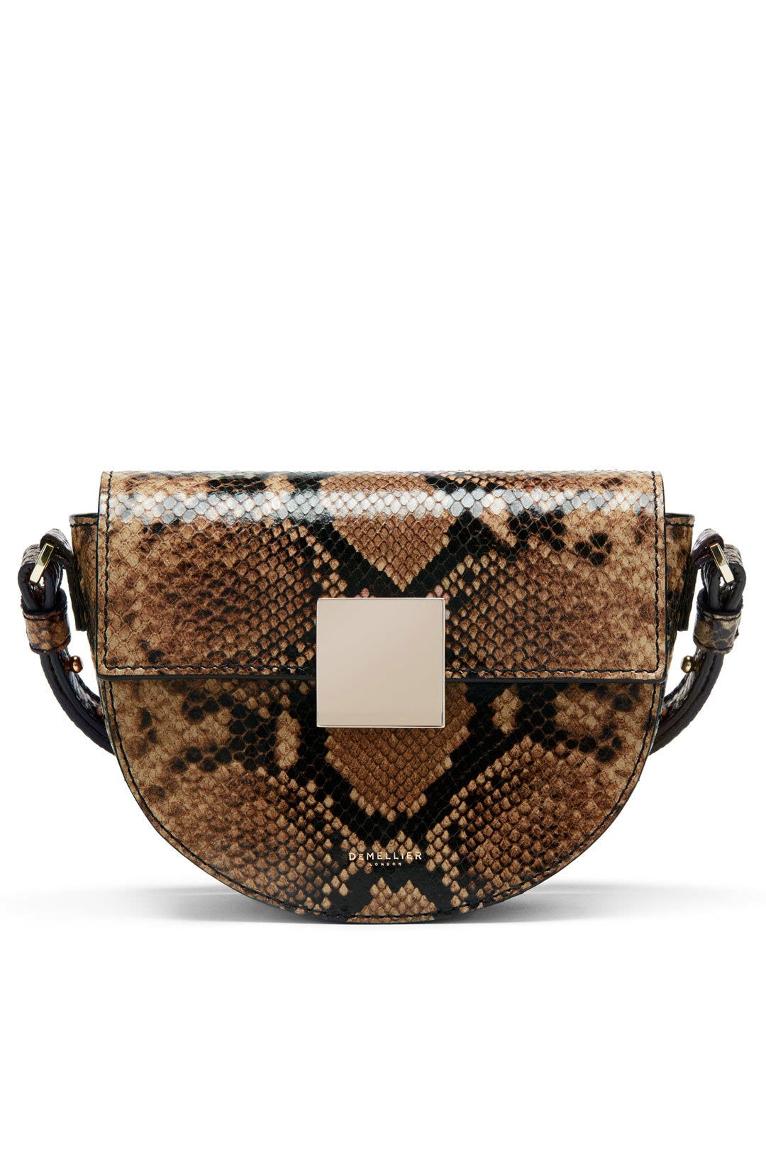 Cognac Snake Mini Oslo Crossbody by DeMellier 0
