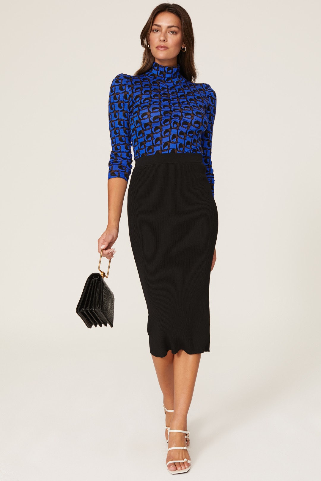 Tanner Ruched Sweater by Diane von Furstenberg 0