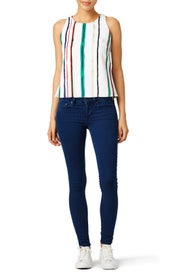 Multicolor St. Tropez Top by Milly