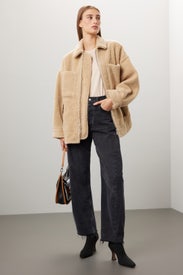 Amari Sherpa Jacket by Marissa Webb