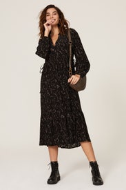 Maple Cheetah Dress by Rails