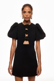 Aubree Flower Mini Dress by Rebecca Vallance