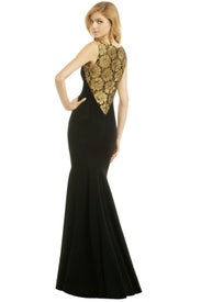 Golden Blossom Gown by Theia