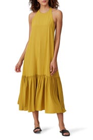 Eco Silk Halter Dress by Tibi
