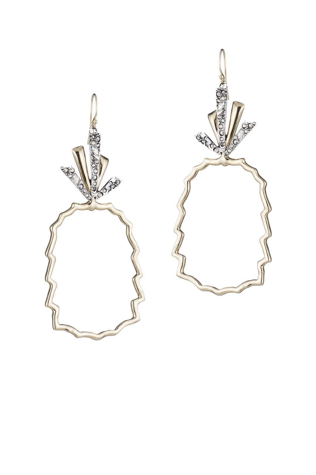 Pineapple Wire Earrings by Alexis Bittar 1