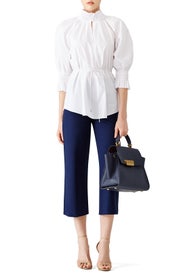 White Windsor Shirt by Acler