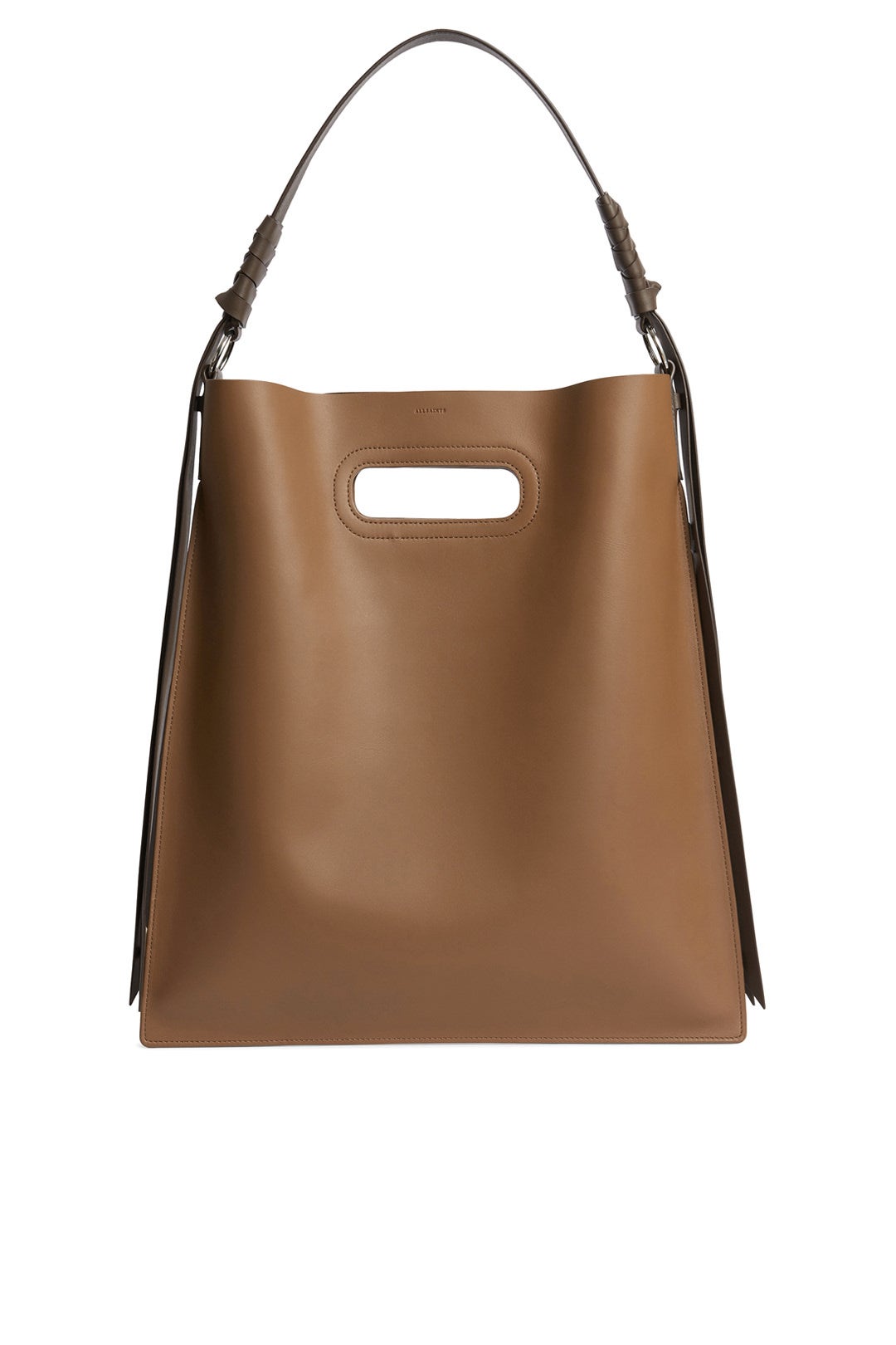 Brown Voltaire Hobo Bag by AllSaints